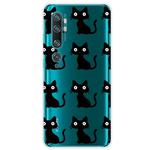 For Xiaomi CC9 Pro Lucency Painted TPU Protective Case(Cats)