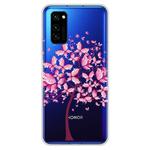 For Huawei Honor V30 Lucency Painted TPU Protective Case(Butterfly Tree)