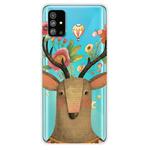For Galaxy S20 Lucency Painted TPU Protective Case(Deer)