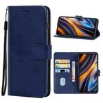 For Xiaomi Poco X4 GT Leather Phone Case(Blue)