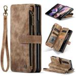 For Samsung Galaxy Z Fold3 5G CaseMe C30 Multifunctional Phone Leather Phone Case(Brown)