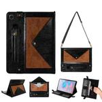 For Samsung Galaxy Tab A8 X200/X205C Envelope Color Matching Leather Tablet Case(Black Brown)