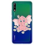 For Huawei Enjoy 10 Lucency Painted TPU Protective Case(Elephant)