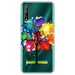 For Huawei Enjoy 10s Lucency Painted TPU Protective Case(Tree)