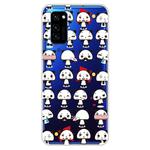 For Huawei Honor V30 Lucency Painted TPU Protective Case(Mini Panda)