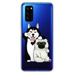 For Huawei Honor V30 Lucency Painted TPU Protective Case(Dog)
