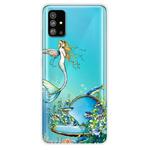 For Galaxy S20+ Lucency Painted TPU Protective Case(Mermaid)