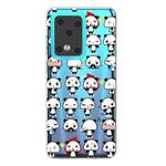 For Galaxy S20 Ultra Lucency Painted TPU Protective Case(Mini Panda)