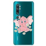 For Xiaomi CC9 Pro Lucency Painted TPU Protective Case(Elephant)