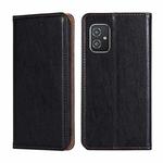 For Asus Zenfone 8 ZS590KS Gloss Oil Solid Color Magnetic Leather Phone Case(Black)