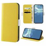For Xiaomi Redmi Note 11 5G China Candy Color Litchi Texture Leather Phone Case(Yellow)