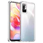 For Xiaomi Redmi Note 10T 5G Colorful Series Acrylic + TPU Phone Case(Transparent)