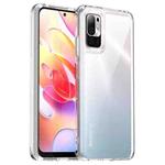 For Xiaomi Redmi Note 11SE Colorful Series Acrylic + TPU Phone Case(Transparent)