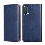 For OnePlus Nord CE 5G Gloss Oil Solid Color Magnetic Leather Phone Case(Blue)