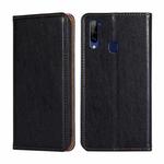 For ZTE Libero 5G Gloss Oil Solid Color Magnetic Leather Phone Case(Black)