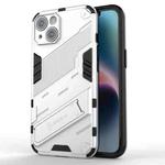 For iPhone 14 Punk Armor 2 in 1 PC + TPU Phone Case (White)