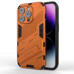 For iPhone 14 Pro Punk Armor 2 in 1 PC + TPU Phone Case(Orange)