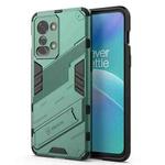 For OnePlus Nord 2T Punk Armor 2 in 1 PC + TPU Phone Case(Green)