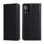 For DOOGEE N40 Pro Gloss Oil Solid Color Magnetic Leather Phone Case(Black)