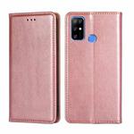 For DOOGEE X96 Pro Gloss Oil Solid Color Magnetic Leather Phone Case(Rose Gold)