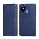 For DOOGEE X96 Pro Gloss Oil Solid Color Magnetic Leather Phone Case(Blue)