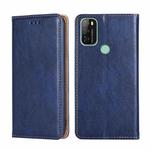 For Blackview A70 Gloss Oil Solid Color Magnetic Leather Phone Case(Blue)