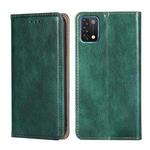 For UMIDIGI A11 Gloss Oil Solid Color Magnetic Leather Phone Case(Green)