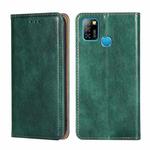 For Infinix Hot 10 Lite / Smart 5 X657 Gloss Oil Solid Color Magnetic Leather Phone Case(Green)