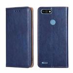 For Tecno Pop 2 / Pop 2 F / Pop 2 Pro Gloss Oil Solid Color Magnetic Leather Phone Case(Blue)