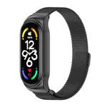 For Xiaomi Mi Band 7 / 7 NFC MIJOBS CS Milan Magnetic Stainless Steel Watch Band(Black)