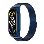 For Xiaomi Mi Band 7 / 7 NFC MIJOBS CS Milan Magnetic Stainless Steel Watch Band(Blue)