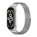 For Xiaomi Mi Band 7 / 7 NFC MIJOBS CS Milan Magnetic Stainless Steel Watch Band(Silver)