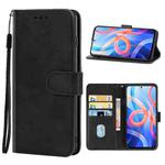 For Xiaomi Redmi Note 11T 5G Leather Phone Case(Black)