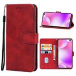 For Xiaomi Poco X2 Leather Phone Case(Red)