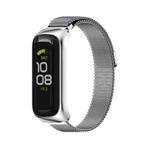 For Samsung Galaxy Fit 2 MIJOBS Milan Magnetic Stainless Steel Watch Band(Silver)