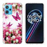 For OPPO Realme 9 Pro+ 5G 2.0mm Airbag Shockproof TPU Phone Case(Dancing Butterflies)