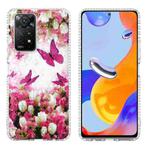 For Xiaomi Redmi Note 11 Pro 5G / 4G Global 2.0mm Airbag Shockproof TPU Phone Case(Dancing Butterflies)