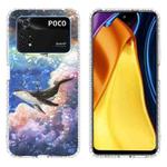 For Xiaomi Poco M4 Pro 4G 2.0mm Airbag Shockproof TPU Phone Case(Whale)