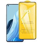 9D Full Glue Screen Tempered Glass Film For OPPO Reno7 A