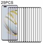 25 PCS 3D Curved Edge Full Screen Tempered Glass Film For Huawei nova 10 Pro