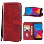 For Itel P13 Leather Phone Case(Red)