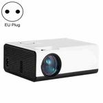 T01 800x480 2200 Lumens Mini LCD Digital Projector, Same Screen Version, EU Plug(White Black)