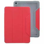 For iPad 10.2 / iPad Pro 10.5 Mutural Yagao Series PC Horizontal Flip Leather Tablet Case(Red)