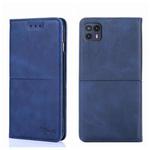For Motorola Moto G50 5G Cow Texture Magnetic Horizontal Flip Leather Phone Case(Blue)