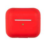 Wireless Earphone Silicone Protective Case For AirPods 3(Red)