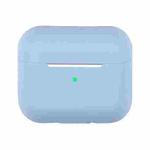 Wireless Earphone Silicone Protective Case For AirPods 3(Sky Blue)