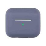 Wireless Earphone Silicone Protective Case For AirPods 3(Lavender Grey)