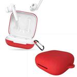 For OPPO Enco W51 Wireless Earphone Silicone Protective Case(Red)