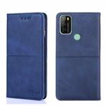 For Blackview A70 Cow Texture Magnetic Horizontal Flip Leather Phone Case(Blue)