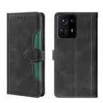 For Xiaomi Mix 4 Skin Feel Magnetic Buckle Leather Phone Case(Black)